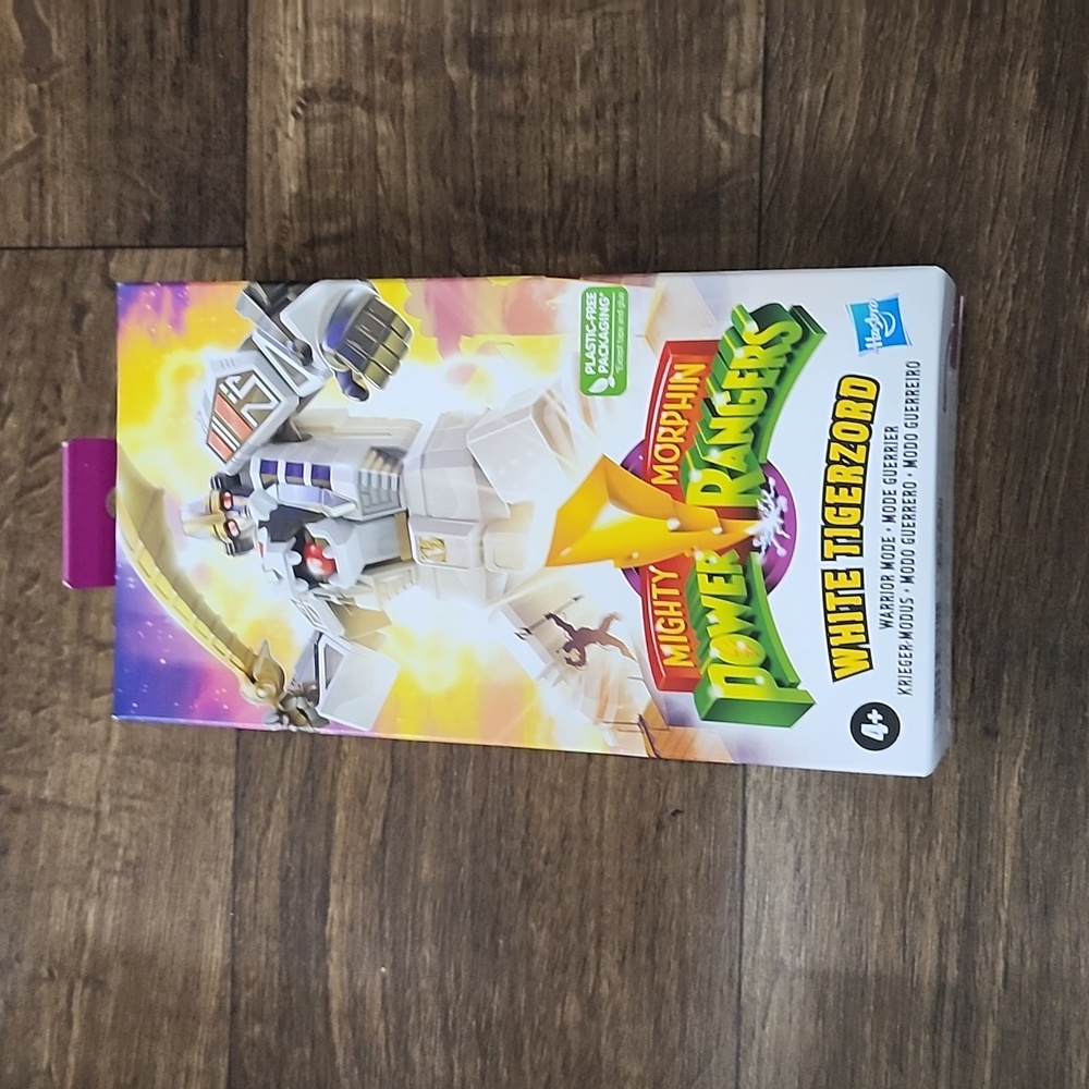 Power rangers white tigerzord qty 1